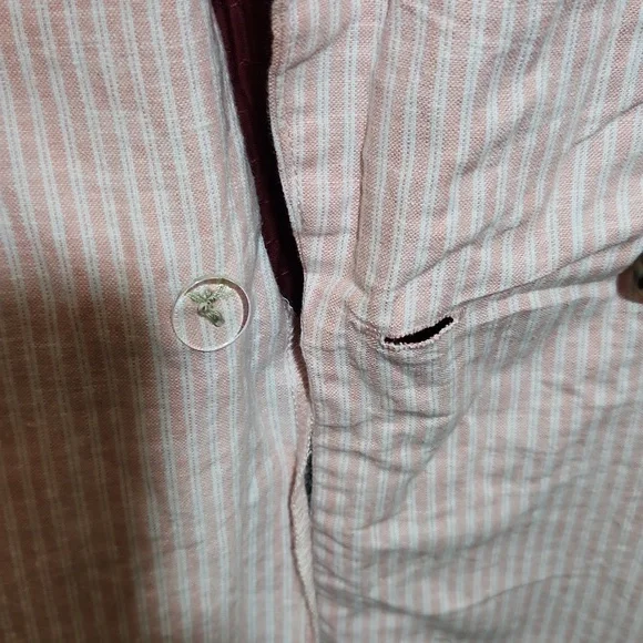 GB Pink/White Pinstripe SZ L Jacket - Picture 10 of 16